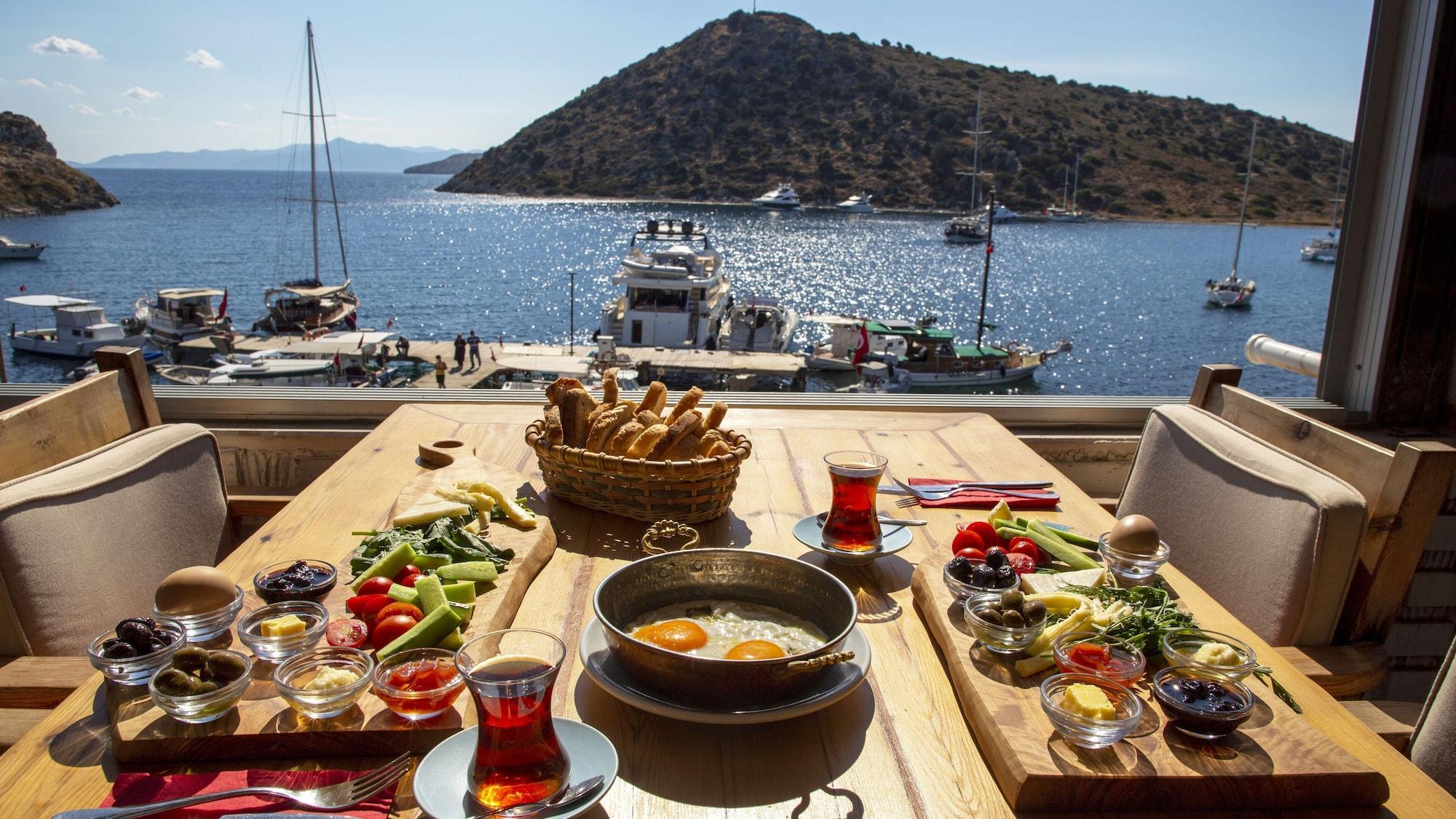 Liman Hotel Gümüslük Bodrum Exterior foto